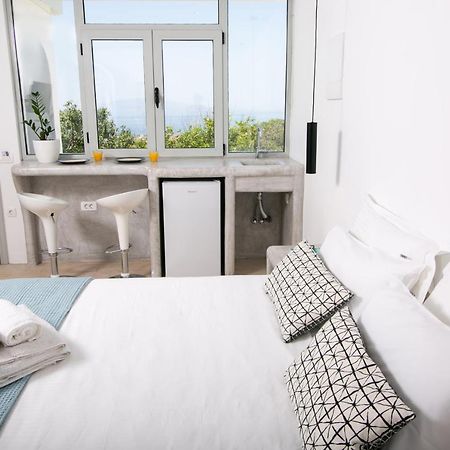 Sensia Studio With Sea View Oía Exteriér fotografie